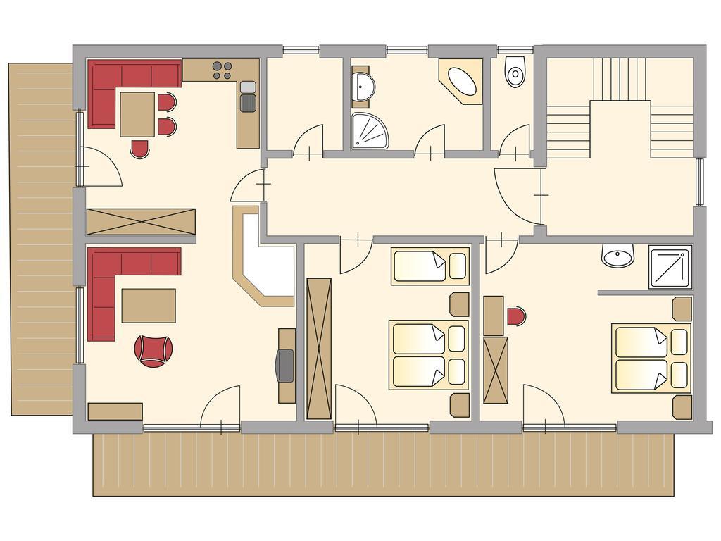 Appartement Knapp Wald im Pinzgau Pokój zdjęcie